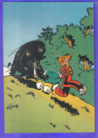 Carte Postale Bande Dessinée   Franquin  Trésors Du Journal De Spirou N° 09 Très Beau Plan - Comics