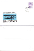 Hongrie - Lettre - Budapest - Budapest Wein - Elso Repuloposta 1918 VII 4 - Other & Unclassified