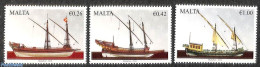 Malta 2018 Ships 3v, Mint NH, Transport - Ships And Boats - Boten