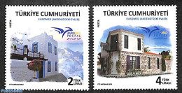 Türkiye 2018 Euromed, Houses 2v, Mint NH - Otros & Sin Clasificación