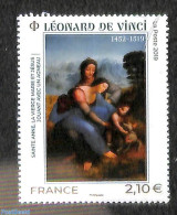 France 2019 Leonardo Da Vinci 1v, Mint NH, Art - Leonardo Da Vinci - Paintings - Neufs