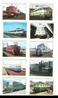 Image Vignette Adhesive - Collection La Vie Du Rail -l'histoire Des Chemins De Fer -95-97-99-100-102-105-107-112+114-116 - Altri & Non Classificati