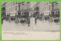 Paris - Guerre Mondiale 1914-16 - Artillerie Anglaise Se Rendant Sur Le Front - England - France - Guerra 1914-18