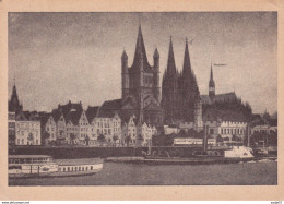 Rheinpartie Mit Dom Und St Martin Zug Train - Köln