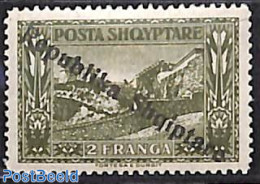 Albania 1925 2f, Stamp Out Of Set, Mint NH - Albania