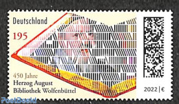 Germany, Federal Republic 2022 Herzog August Library 1v, Mint NH, Art - Libraries - Ungebraucht