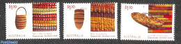 Australia 2022 Aboriginal Art 3v, Mint NH, Art - Handicrafts - Unused Stamps