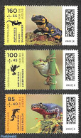 Germany, Federal Republic 2022 Youth 3v, Mint NH, Nature - Frogs & Toads - Reptiles - Nuevos