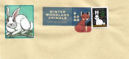 USA. Winter Woodland Animal.  (the Rabbit). Forever Stamp 2024 (letter) - Hasen
