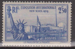 France N° 458 Avec Charnière - Unused Stamps