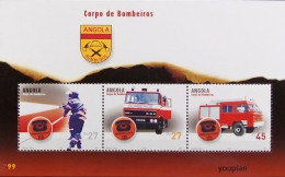 Angola 2004, Firefighters, MNH S/S - Angola