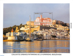 Spain 2023 World Heritage, Eivissa S/s, Mint NH, History - Transport - Various - World Heritage - Ships And Boats - Li.. - Nuovi