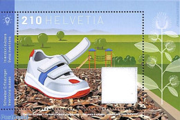 Switzerland 2023 Inventions, Velcro S/s, Mint NH, Science - Various - Inventors - Other Material Than Paper - Art - Fa.. - Neufs