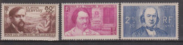 France N° 462 à 464 Avec Charnières - Unused Stamps