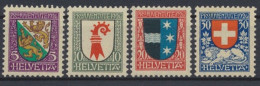 Schweiz, MiNr. 218-221, Postfrisch - Unused Stamps
