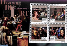 Guinea, Republic 2011 Neo Classism 4v M/s, Mint NH, Art - Paintings - Sonstige & Ohne Zuordnung