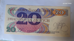 Polonia 1982 Sin Circular 20 Zloty - Polonia