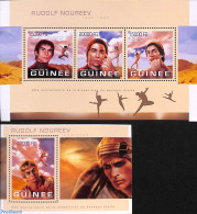 Guinea, Republic 2013 Rudolf Nurejew 2 S/s, Mint NH, Performance Art - Dance & Ballet - Dans