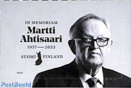 Finland 2023 Martti Ahtisaari 1v S-a, Mint NH, History - Politicians - Ungebraucht