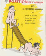 Humour :  Illustrateur  , Position D El '  Amour , Le  Tobogan - Humour