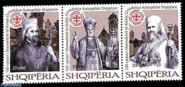 Albania 2022 Orthodox Church 3v [::], Mint NH, Religion - Religion - Albanie