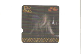 Gandalf 3D Lenticular Card The Lord Of The Rings Nestlé Image "relief" Seigneur Des Anneaux - Sonstige & Ohne Zuordnung