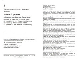 Valeer Lippens (1931-1992) - Images Religieuses