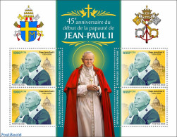 Central Africa 2023 Pope John Paul II, Mint NH, Religion - Pope - Papes