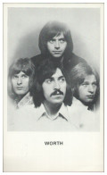 V6307/ The Worth Beat- Popgruppe  Autogrammkarte  England 60er Jahre - Sonstige & Ohne Zuordnung