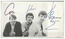V6315/ The Bachelors Beat- Popband Autogramme Autogrammkarte AK  60er Jahre - Handtekening