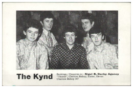 V6322/ The Kynd  Beatgroup  Autogrammkarte  England 60er Jahre - Autres & Non Classés