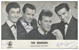 V6316/ The Bruisers Beat- Popband Autogramme Autogrammkarte AK  60er Jahre - Autographs
