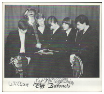 V6325/ The Baronets  Beatgroup  Autogrammkarte  England 60er Jahre - Sonstige & Ohne Zuordnung