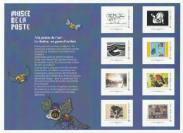 FRANCE 2021 COLLECTOR "MUSÉE DE LA POSTE - A LA POINTE DE L'ART" LETTRE VERTE - MTAM-2021-XXX - Neuf ** - Collectors