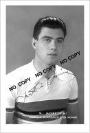 PHOTO CYCLISME REENFORCE GRAND QUALITÉ ( NO CARTE ) MARINO MORETTINI 1953 - Ciclismo