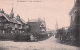 Freville - Rue De L'Eglise -  CPA °J - Altri & Non Classificati