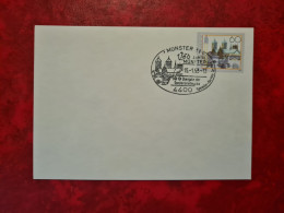 Lettre ALLEMAGNE 1993 MUNSTER 1200 JAHRE KIRCHE - Other & Unclassified