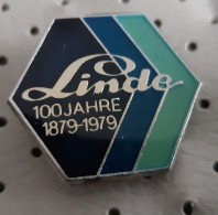 LINDE 100 Years 1879/1979 Tractor Factory  Tracteur Trattore Zugmascnine Vintage Germany Pin - Sonstige & Ohne Zuordnung