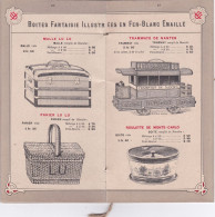 CATALOGUE BISCUITERIE LU EXPOSITION UNIVERSELLE DE PARIS1900 40 Pages "Tarifs Biscuits Et Boitage Fer émaillé" -21-05-24 - 1900 – 1949