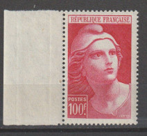 TYPE GANDON N° 733 VARIETEE TRAIT ROSE DANS LA FACIALE NEUF** SANS CHARNIERE / MNH / - Unused Stamps