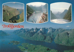 Trollfjorden Multiview, Norway -  Unused  Postcard  - G4 - - Norvegia