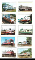 Image Vignette Auto - Collection La Vie Du Rail -l'histoire Des Chemins De Fer - 159-160-166-169-173-175-176-177-181-182 - Sonstige & Ohne Zuordnung