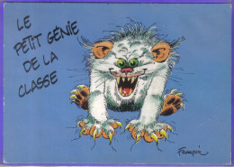 Carte Postale Bande Dessinée   Franquin  Au Bahut  N° 29  Très Beau Plan - Stripverhalen