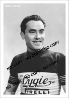 PHOTO CYCLISME REENFORCE GRAND QUALITÉ ( NO CARTE ) ENZO SACCHI TEAM LYGIE 1953 - Ciclismo