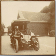Photographie Photo Vintage Snapshot Amateur Automobile Voiture Tacot - Coches