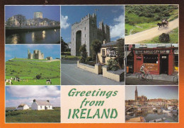 Greetings From Ireland Multiview, John Hinde -  Unused  Postcard  - G4 - - Other & Unclassified