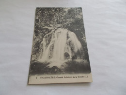 VIC SUR CERE ( 15 Cantal )  CASCADE INFERIEURE DE LA CONCHE 1943 - Autres & Non Classés