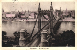 BUDAPEST, BRIDGE, ARCHITECTURE, SHIP, TRAM, PARK, HUNGARY, POSTCARD - Hungría