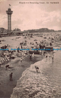 R109499 Beach And Revolving Tower. Gt. Yarmouth. 1914 - Mondo