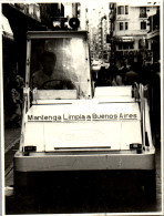 Photographie Photo Vintage Snapshot Amateur Automobile Engin Buenos Aires - Trains